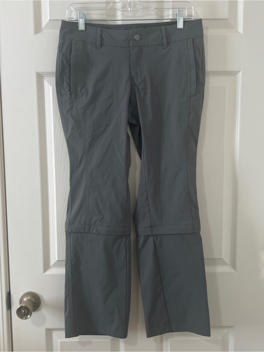 REI CO-op women’s zip off stretchy hiking pants 6 Petite outdoor camping